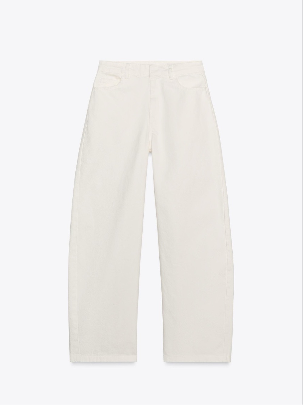 Zara MID WAIST BARREL JEANS ZW COLLECTION